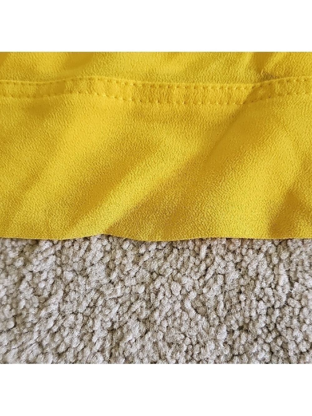 Elegant Yellow Women's Top - Picture 6 of 9